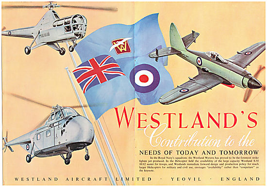Aircraft Manufacturers-Westland-1954-2681
