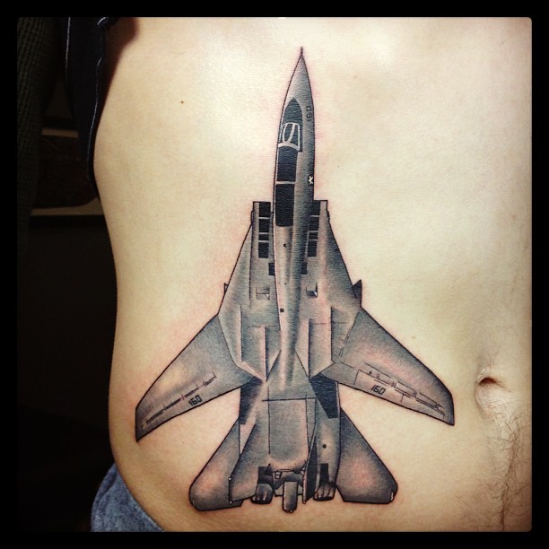 Tattoo uploaded by JenTheRipper • Plane tattoo by Emma Bundonis  #EmmaBundonis #blackandgrey #realistic #plane • Tattoodo