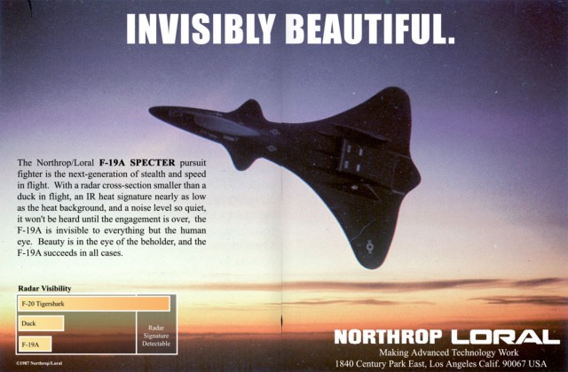 The F-19 stealth fighter: Would it have worked in the real world? | Hush-Kit